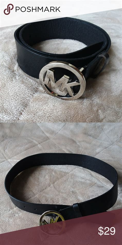 fake michael kors belt|michael kors leather belts women's.